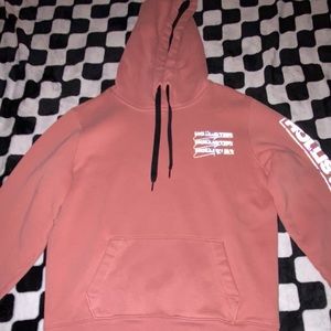 Peachy pink Hollister hoodie